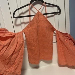 Boho blouse off shoulders